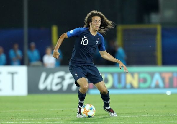 Matteo Guendouzi of France during the UEFA Under 21 Championship Group C match France v Croatia at the San Marino Olimpic Stadium in Serravalle, Italy on June 21, 2019. PHOTO/AFP