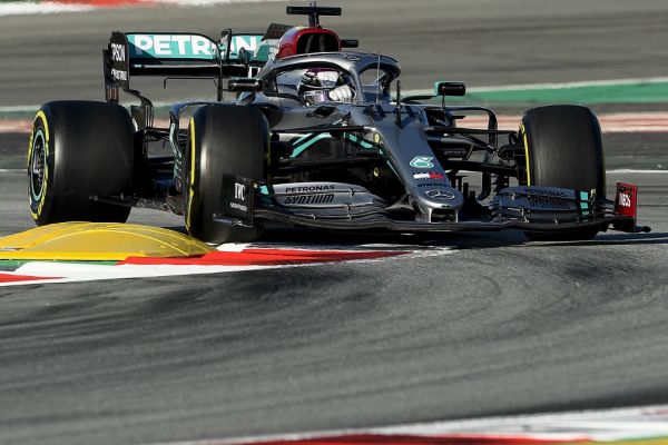 Mercedes' British driver Lewis Hamilton takes part in the tests for the new Formula One Grand Prix season at the Circuit de Catalunya in Montmelo in the outskirts of Barcelona on February 28, 2020. PHOTO | AFP