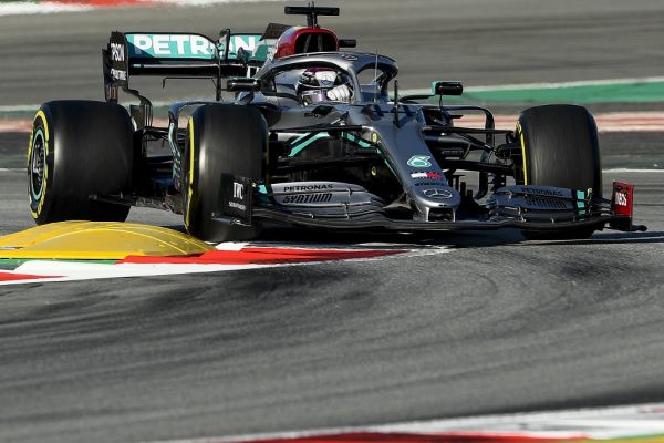 Mercedes' British driver Lewis Hamilton takes part in the tests for the new Formula One Grand Prix season at the Circuit de Catalunya in Montmelo in the outskirts of Barcelona on February 28, 2020. PHOTO | AFP