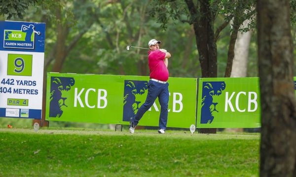 Merrick Brenmer in action at the 2018 KCB Karen Masters. PHOTO/Courtesy