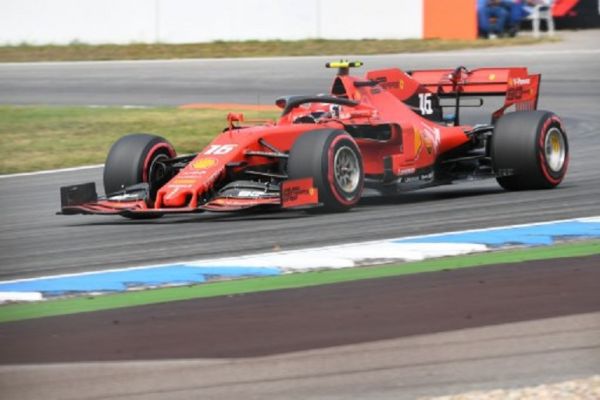 Monegasque driver Charles Leclerc of Italian team Scuderia Ferrari Mission Winnow driving his single-seater SF90 during the 78th edition of the German GP, 11th stage of the Formula 1 world championship, in Hockenheimring Circuit, in Hockenheim, Germany, on 27 July 2019.PHOTO/ AFP