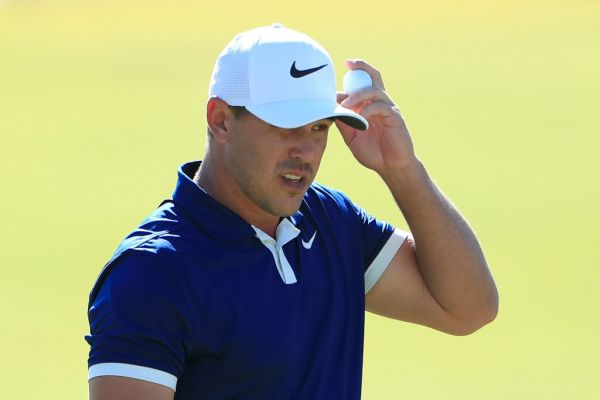 n this file photo taken on October 4, 2019 Brooks Koepka reacts after a putt on the 11th green during the second round of the Shriners Hospitals for Children Open at TPC Summerlin in Las Vegas, Nevada. Brooks Koepka announced on November 20, 2019 he is withdrawing from the Presidents Cup with a knee injury, with US captain Tiger Woods promptly selecting Rickie Fowler for the vacant spot. "Today, I am announcing my withdrawal from the US Presidents Cup Team because of my knee injury," Koepka said in a statement that was posted on the US PGA Tour website. PHOTO | AFP