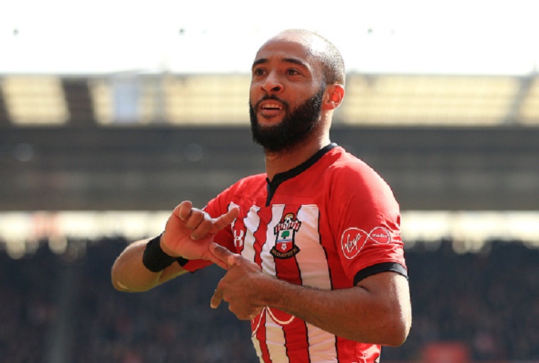 Nathan Redmond of Southampton celebrates after scoring his team's second goal during the Premier League match between Southampton FC and Wolverhampton Wanderers at St Mary's Stadium on April 13, 2019 in Southampton, United Kingdom. PHOTO/ GETTY IMAGES