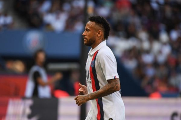 Neymar JR of PSG during the Ligue 1 match between Paris Saint Germain and Strasbourg on September 14, 2019 in Paris, France.PHOTO/ GETTY IMAGES