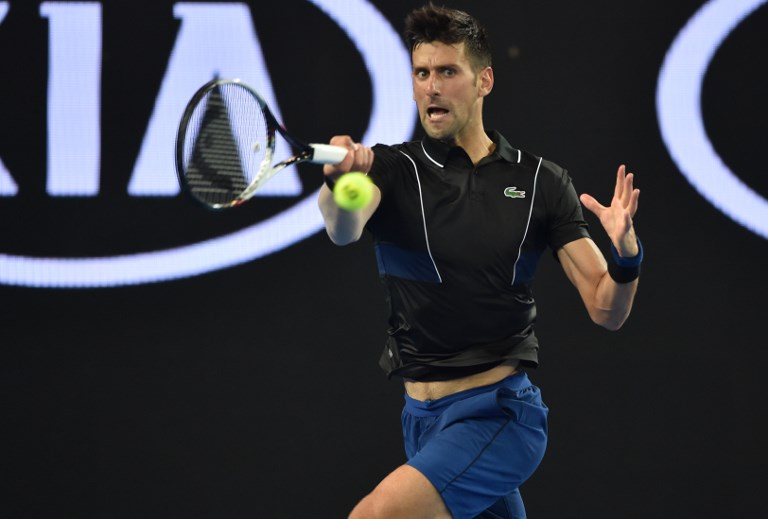 Novak Djokovic. PHOTO/AFP