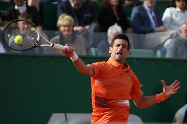 Novak Djokovic of Serbia during the Rolex Monte-Carlo Masters 2022, ATP Masters 1000 tennis tournament on April 12, 2022 at Monte-Carlo Country Club in Roquebrune-Cap-Martin, France. PHOTO | AFP