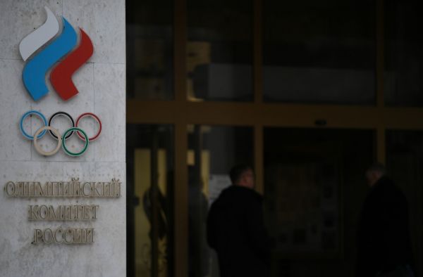 On this November 28, 2019 file photo a view shows the headquarters of the Olympic Committee of Russia in Moscow, Russia. The World Anti-Doping Agency (WADA) announced the decision to ban Russia from the world's top sporting events for four years on December 9, a period that includes the next summer and winter Olympics and the 2022 World Cup in Qatar, for tampering with doping-related laboratory data. PHOTO | AFP