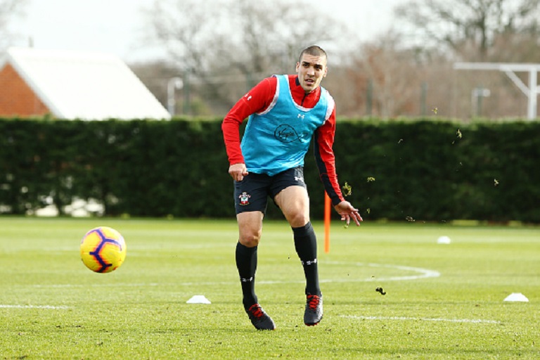 Oriol Romeu during a Southampton FC training session at Staplewood Complex on February 06, 2019 in Southampton, England. PHOTO/GettyImages