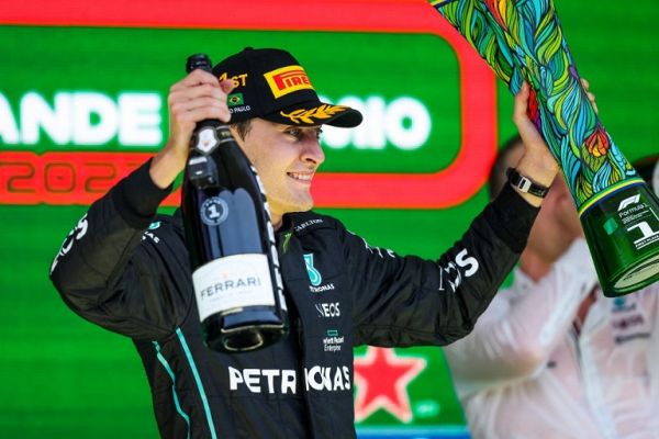 Formula 1: George Russell claims first Grand Prix win in Brazil