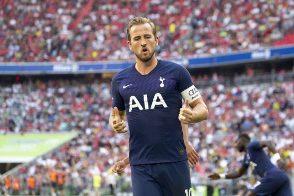 Preview for the CL Match Tottenham Hotspur-FC Bayern Munich. Archive photo; Harry KANE (# 10, TOT). Soccer, Real Madrid (REAL) - Tottenham Hotspur (TOT), Audi Cup 2019, semi-finals, on 30.07.2019 in Muenchen. PHOTO | AFP