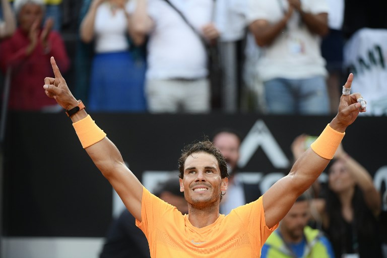 Rafael Nadal. PHOTO/AFP