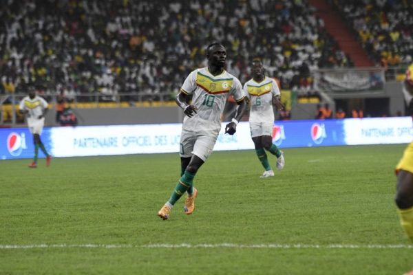 Sadio Mane, the man of the match against Benin, at the Stade Me. Abdoulaye Wade of Diamniadio on June 4, 2022, during the first day of the CAN 2022 qualifiers against Benin. PHOTO | AFP
