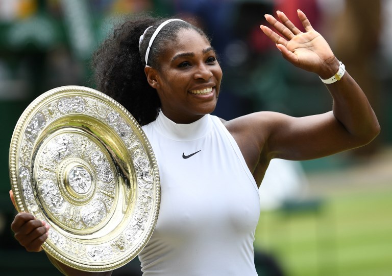 Serena Williams. PHOTO/AFP