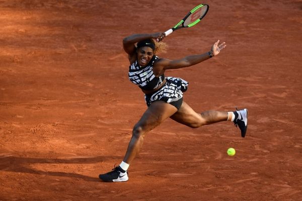 Serena Williams of the US returns the ball to Sofia Kenin of the US during their women's singles third round match on day seven of The Roland Garros 2019 French Open tennis tournament in Paris on June 1, 2019. PHOTO | AFP