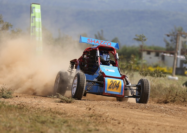 Shaz Esmail in past autocross action. PHOTO/Courtesy