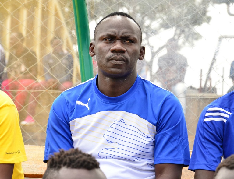 Sofapaka FC head coach John Baraza during a  past SportPesa Premier League match. PHOTO/SPN