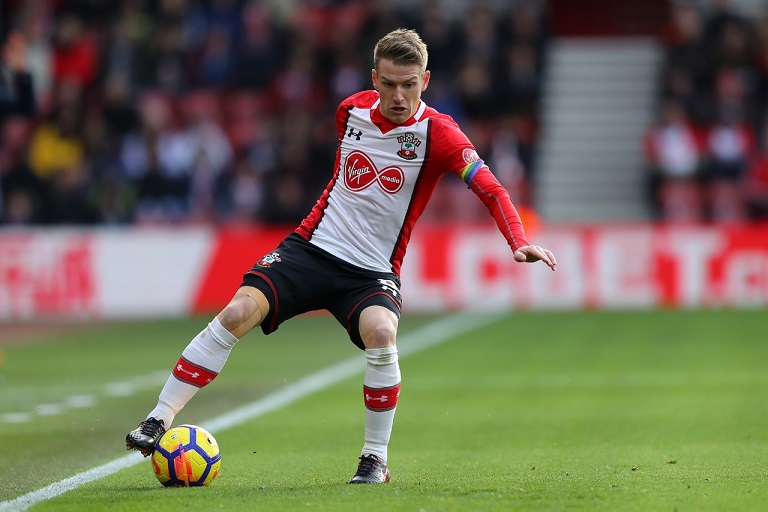 Southampton FC and Ireland captain, Steven Davis, in a past action in the English Premier League.PHOTO/GETTY IMAGES