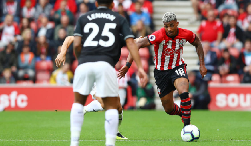 Southampton's Mario Lemina in action against Burnley at St. Mary's Stadium on Sunday, August 12, 2018. PHOTO/SouthamptonFC