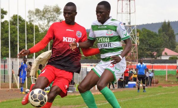 SportPesa Premier League action between Ulinzi Stars FC (left) and Nzoia Sugar FC at the Afraha Stadium, Nakuru on Monday, May 6, 2019. PHOTO/Courtesy/Ulinzi Stars FC