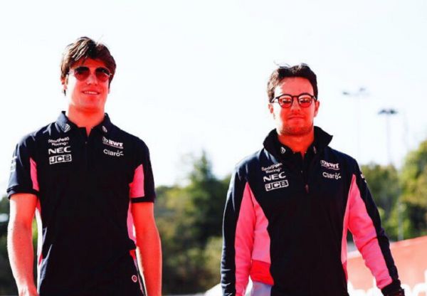 SportPesa Racing duo Lance Stroll (left) and Sergio Perez (right). PHOTO/SportPesaRacing