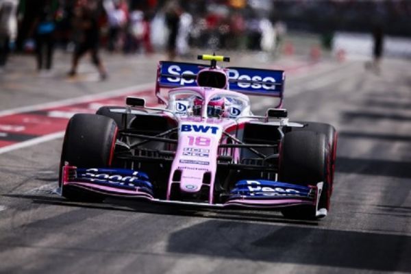 SportPesa Racing Point F1 RP19, action during the 2019 Formula One World Championship, Germany Grand Prix from July 25 to 28, in Hockenheim, Germany. PHOTO/ AFP