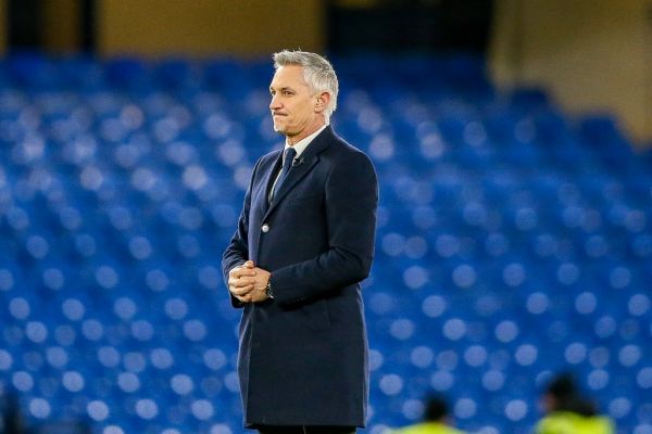 Sports Commentator Gary Lineker before the English Cup, FA Cup 5th round football match between Chelsea and Manchester United on February 18, 2019 at Stamford Bridge in London, England. PHOTO | AFP