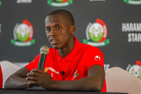 Stanley Wilson. PHOTO| Harambee Stars