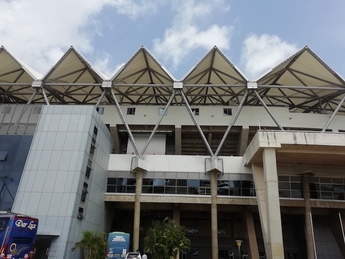 The VIP entrace to the National Main Stadium in Dar-es-Salaam, Tanzanian that will host the third SportPesa Cup from January 22 to 27. PHOTO/SPN