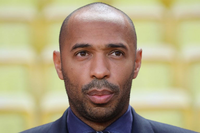 Thierry Henry looks on prior to the UEFA Champions League first round football match between AS Monaco and Atletico Madrid at the Stade Louis II, in Monaco. PHOTO/AFPThierry Henry looks on prior to the UEFA Champions League first round football match between AS Monaco and Atletico Madrid at the Stade Louis II, in Monaco. PHOTO/AFP
