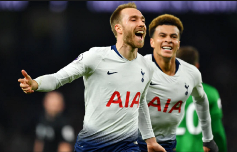 Tottenham Hotspur's Christian Eriksen. PHOTO/India Today