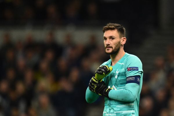 Tottenham Hotspur's French goalkeeper Hugo Lloris looks on during the UEFA Champions League Group B football match between Tottenham Hotspur and Bayern Munich at the Tottenham Hotspur Stadium in north London, on October 1, 2019. PHOTO | AFP