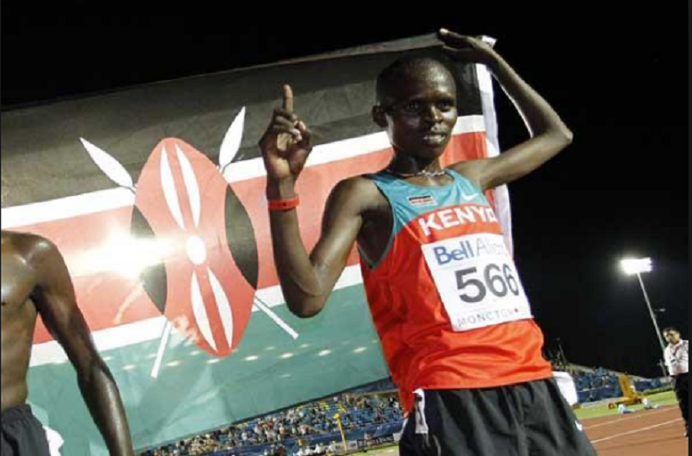 Two-time Paris Marathon winner Paul Lonyangat. PHOTO/iaaf.org