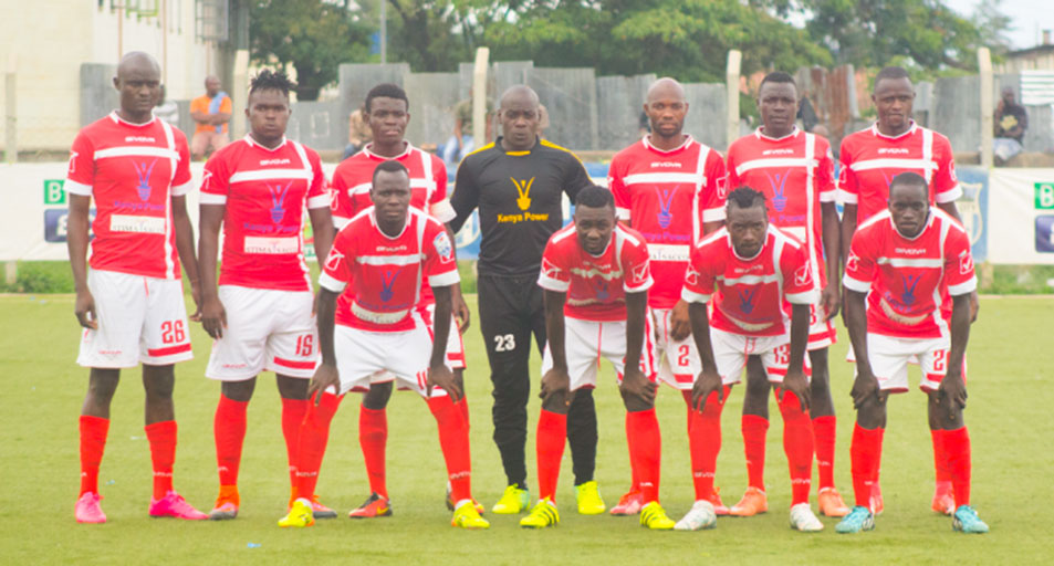 Western Stima FC line up in a previous NSL encounter. PHOTO/Courtesy/FKF