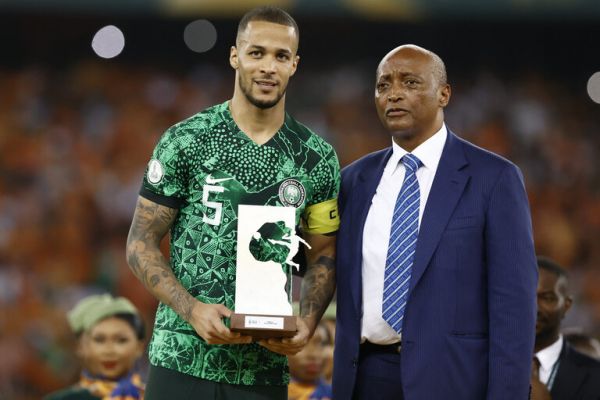 William Troost-Ekong. PHOTO| AFP