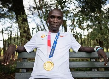 Two-Time Champ Eliud Kipchoge Out For Hat-Trick At The Paris 2024 Olympics