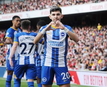 Enciso's Wonder Strike Earns Point For Brighton Against Champions Man City