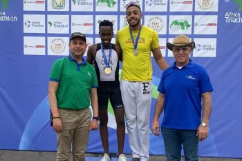 Jess Okal bags continental crown at Africa Triathlon Cup