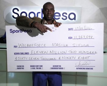 I'm Not Buying A Smartphone! Says Latest SportPesa Mega Jackpot Bonus Winner Sifuna